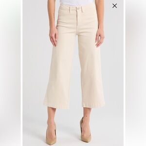 Oat New York High Waist Wide Leg Crop Jeans Size 29